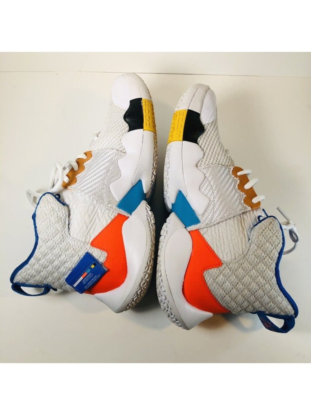 Nike Jordan Why Not Zer0.2 Multicolor Basketball Sneakers Youth 7Y, AO6218-100